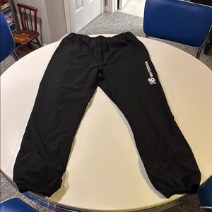 New Balance Black Joggers with White Accent